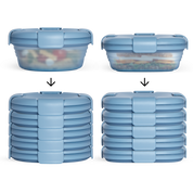 12-Pack Mixed Food Storage Set