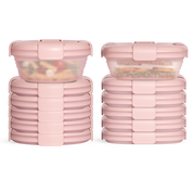 12-Pack Mixed Food Storage Set