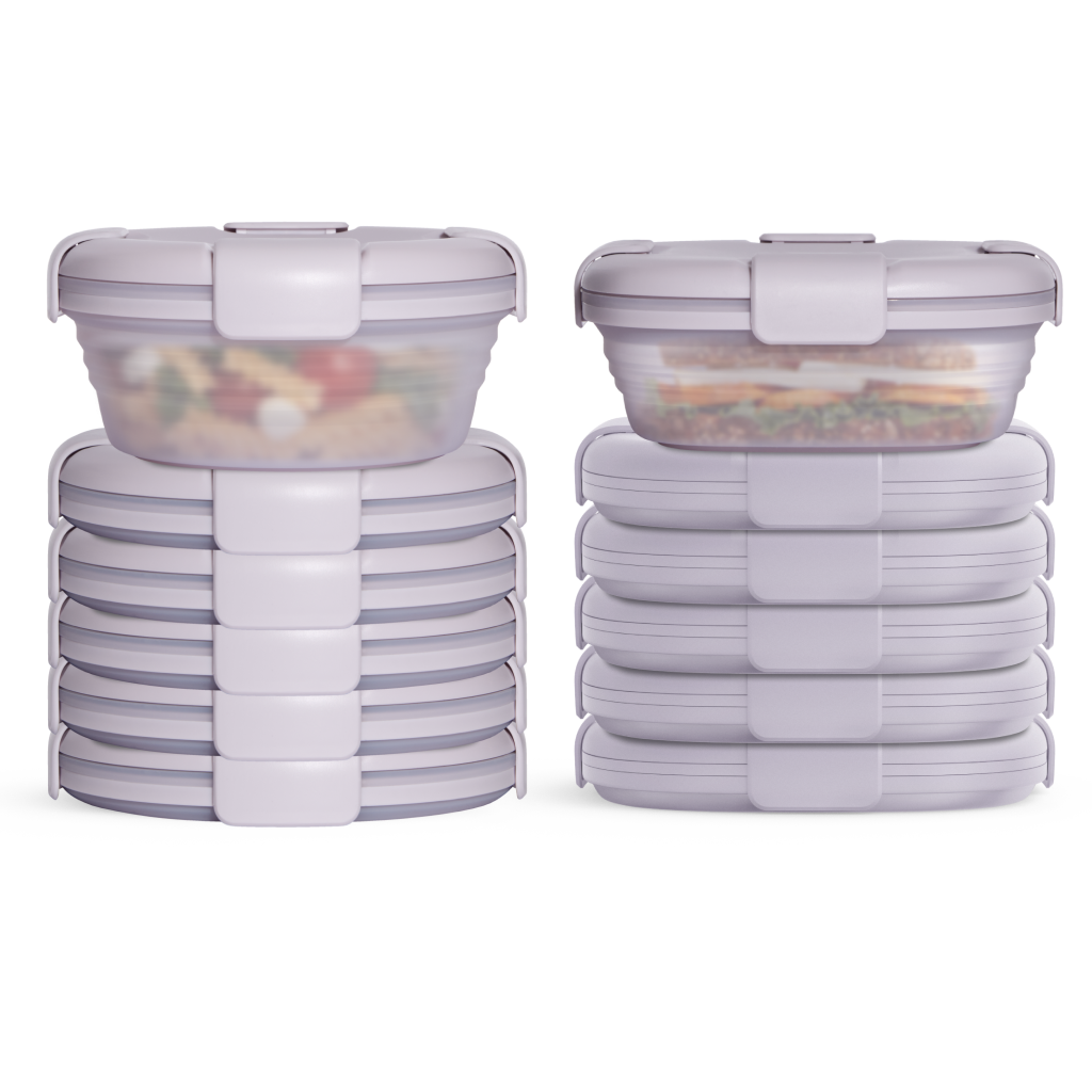 12-Pack Mixed Food Storage Set